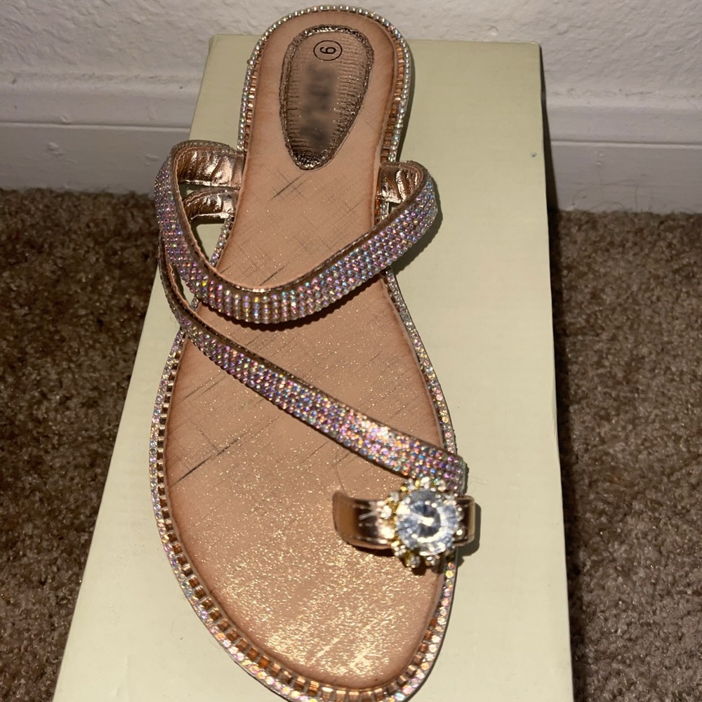 Diamond sandals
